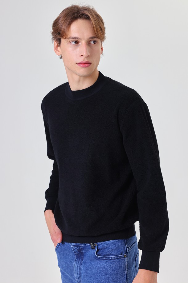 pelote - 스웨터 - Male Round Terry Knit