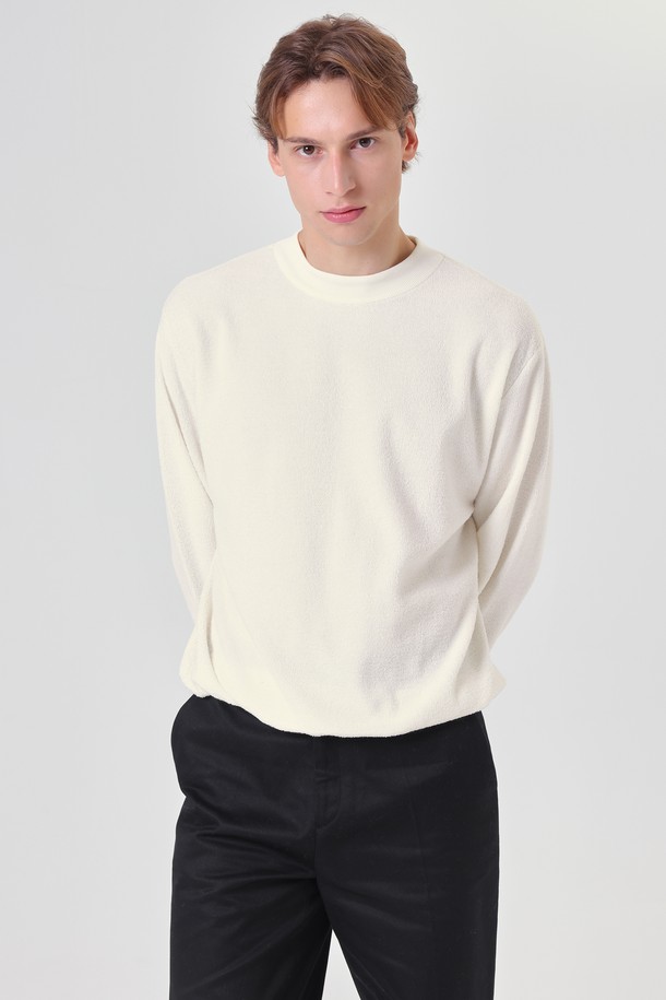 pelote - 스웨터 - Male Round Terry Knit