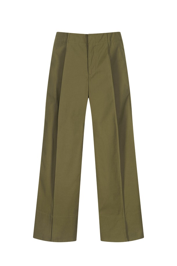 pelote - 롱/미디팬츠 - Tailored Slim Boot-Cut Trousers