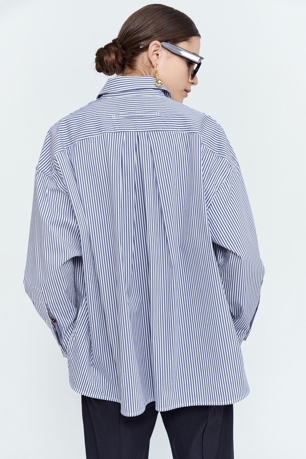 pelote - 셔츠 - classic striped shirt