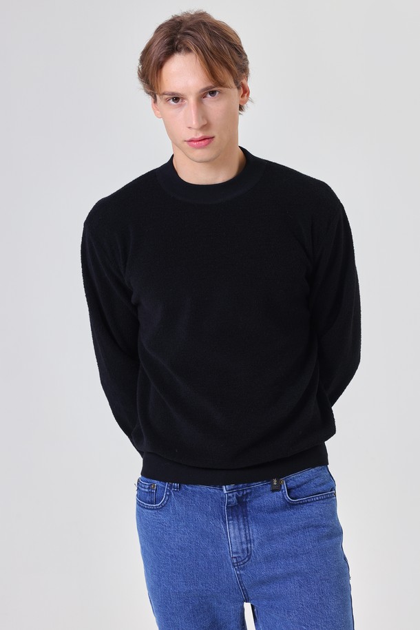 pelote - 스웨터 - Male Round Terry Knit