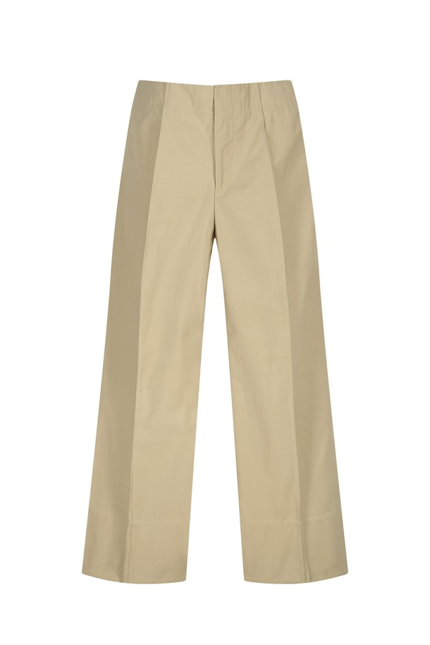 pelote - 롱/미디팬츠 - Tailored Slim Boot-Cut Trousers