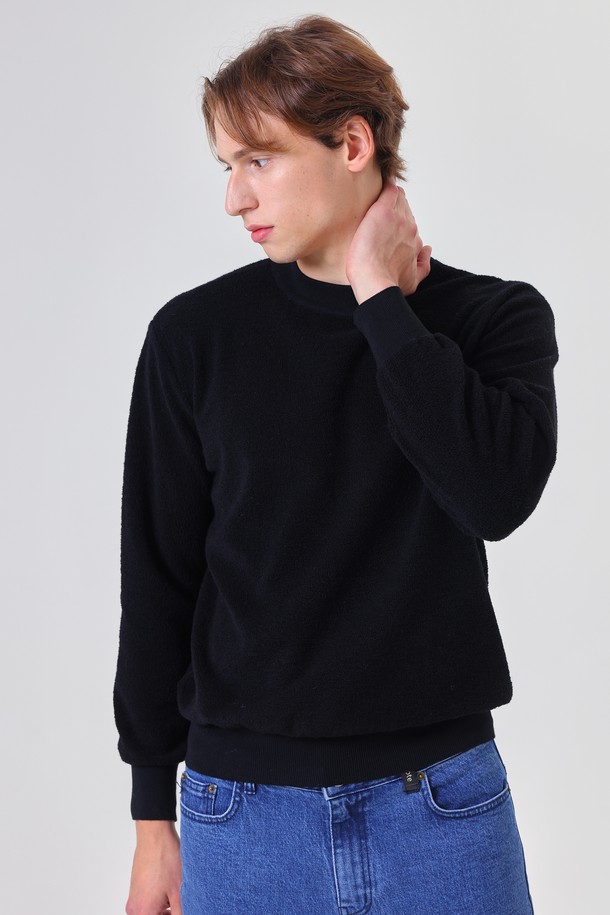 pelote - 스웨터 - Male Round Terry Knit