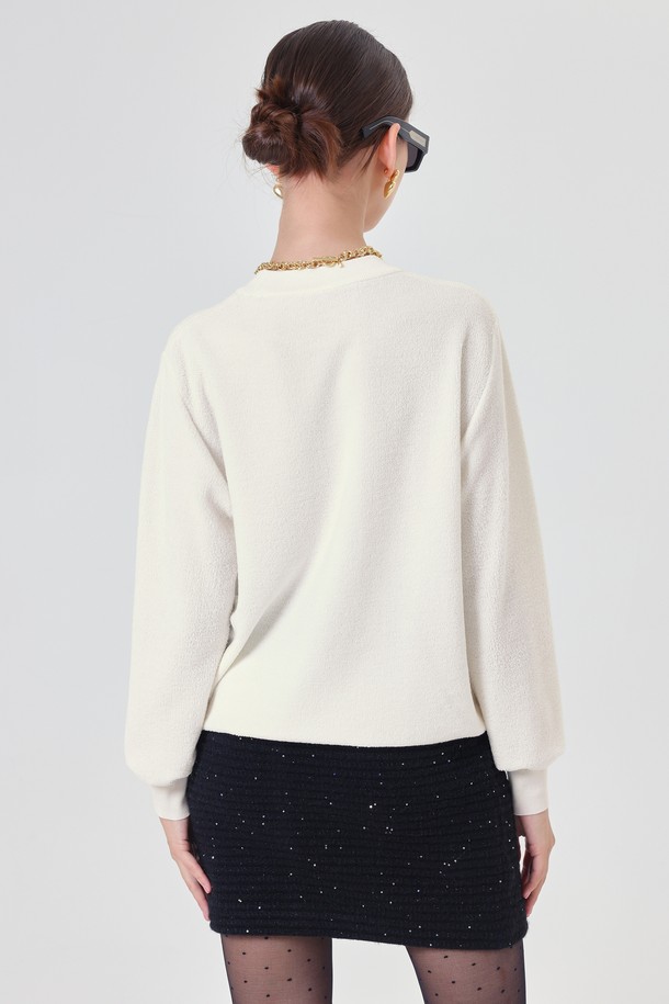 pelote - 스웨터 - Female Round Terry Knit