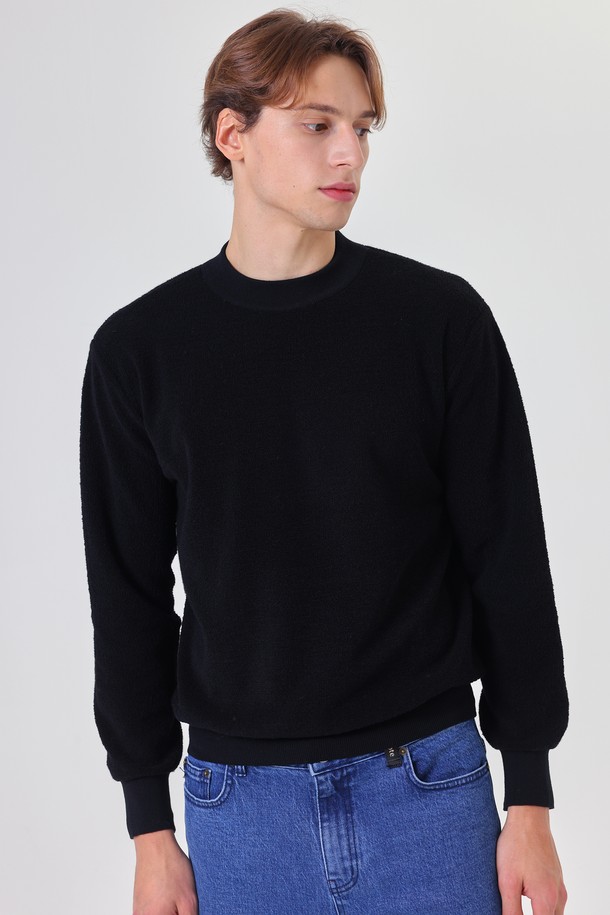 pelote - 스웨터 - Male Round Terry Knit