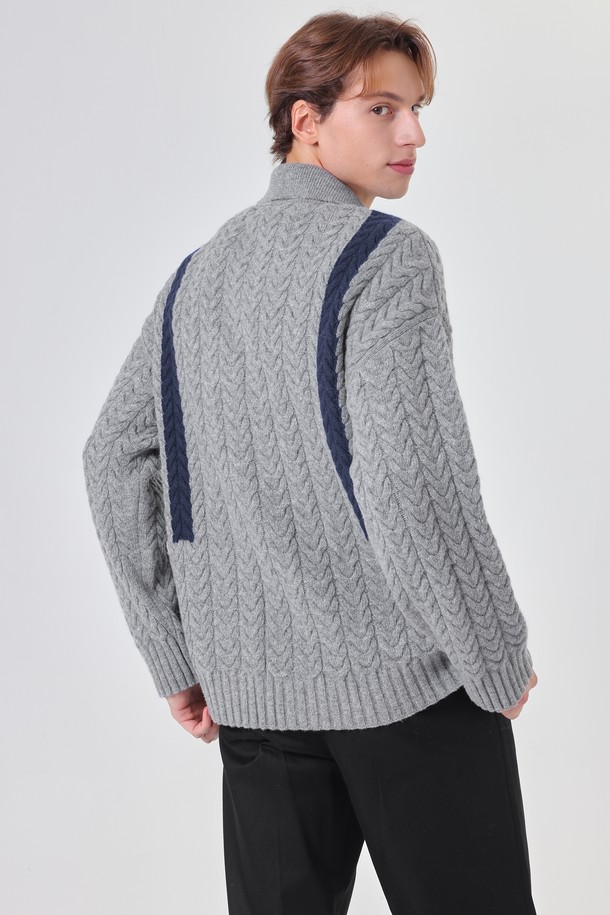 pelote - 가디건 - Signature Line Cashmere Cardigan