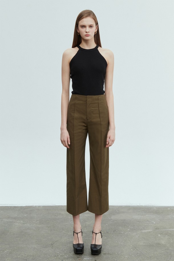 pelote - 롱/미디팬츠 - Tailored Slim Boot-Cut Trousers