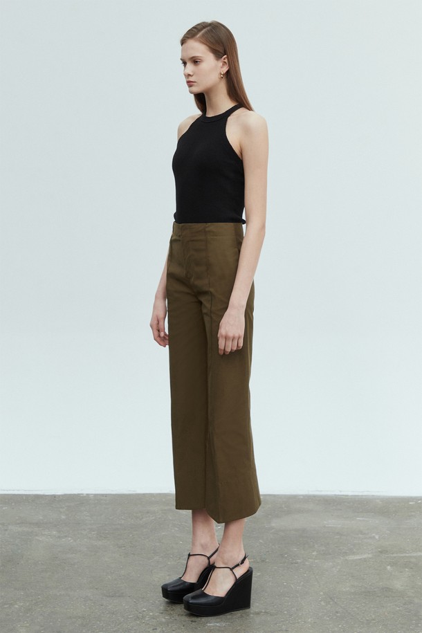 pelote - 롱/미디팬츠 - Tailored Slim Boot-Cut Trousers