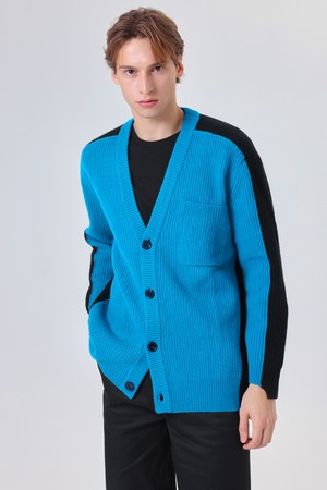 Color Point Cashmere Cardigan