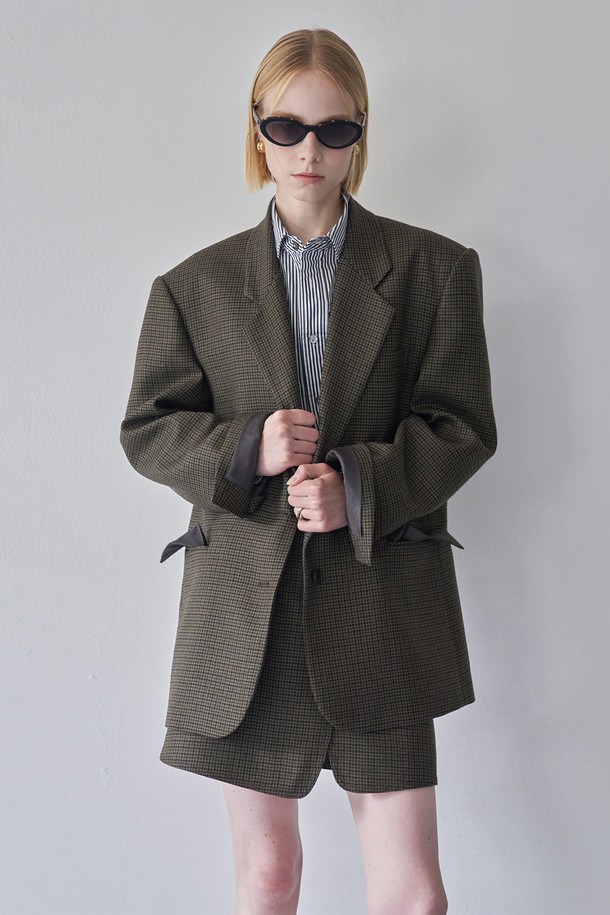 pelote - 자켓 - CAMPORE PURE WOOL JACKET (Khaki)