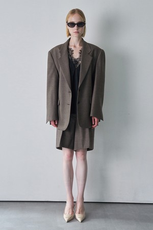 CAMPORE PURE WOOL JACKET (Brown)