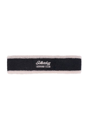 Leisure Headband - Black & Ivory_BLACK-a