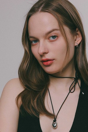 타이 드롭 펜던트 롱 목걸이 N01209