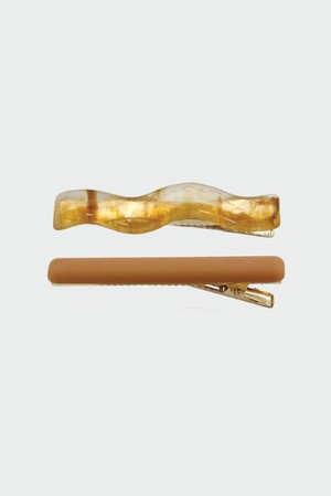 마블 웨이브 호마이카 집게핀 2pcs 세트 H01375