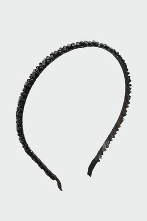 다이애그널 큐빅 헤어밴드 H01455