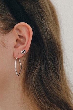 앤틱 프레첼 실버 귀걸이 M04070