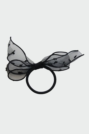 쉬폰 리본 헤어끈 H01508