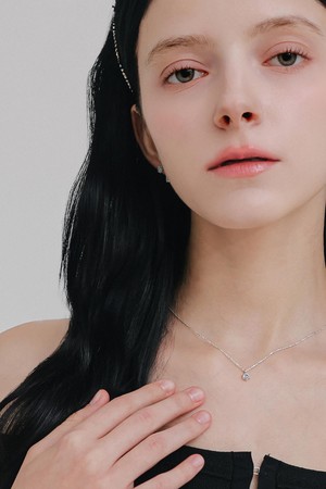 토파즈 펜던트 실버 목걸이 N01208
