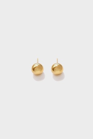 14K 골드 볼 포인트 귀걸이 G0295_4mm