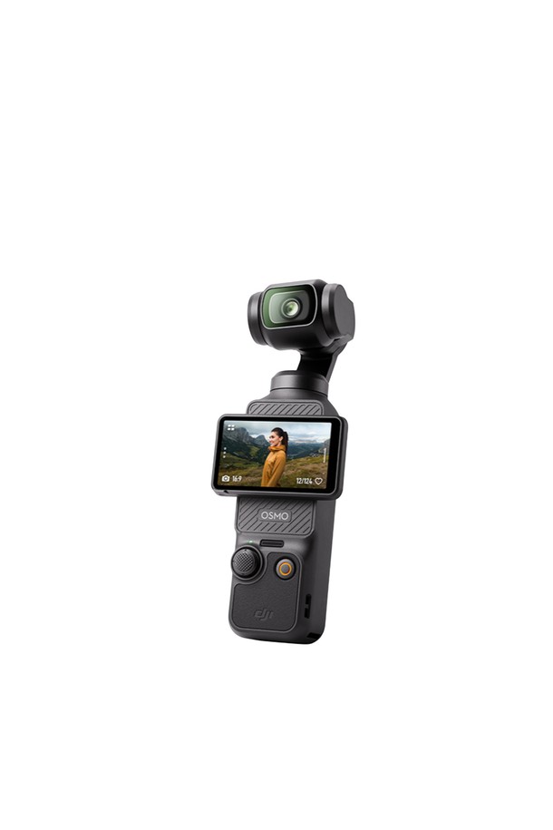 DJI(디제이아이) Osmo Pocket 3는 1인치 CMOS 센서를 탑재하여 4K 해상도(최대 3840x2160)의 선명한 영상 촬영이 가능한 짐벌 카메라입니다. 3축 안정화 기술과 ActiveTrack 6.0을 통해 흔들림 없는 부드러운 영상을 얻을 수 있으며, HDR 비디오 및 스테레오 오디오 녹음을 지원합니다. 2.0인치 터치스크린, 와이파이 라이브 스트리밍, 뷰티 이펙트 2.0, 마스터 필터, 파노라마 모드 등 다양한 기능을 제공합니다. 166분 사용 가능한 1300mAh 배터리를 탑재했으며, 크기는 139.7x42.2x33.5mm, 무게는 179g이며, 블랙 색상입니다. 마이크로SD 카드 및 외장 마이크 사용을 지원하여 영상 제작의 편의성을 높였습니다.
