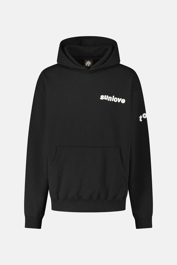 SUNLOVE - 후디 - Tour Brushed Hoodie Black