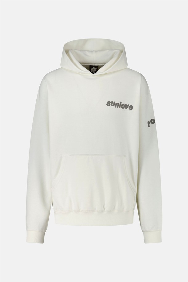 SUNLOVE - 후디 - Tour Brushed Hoodie Ivory