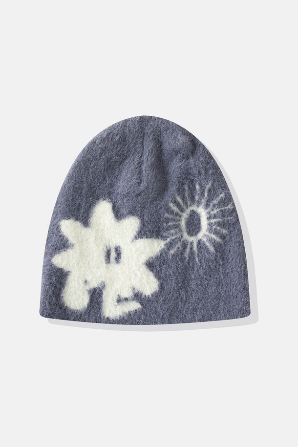 SUNLOVE - 모자 - Cali Shaggy Beanie Lavender