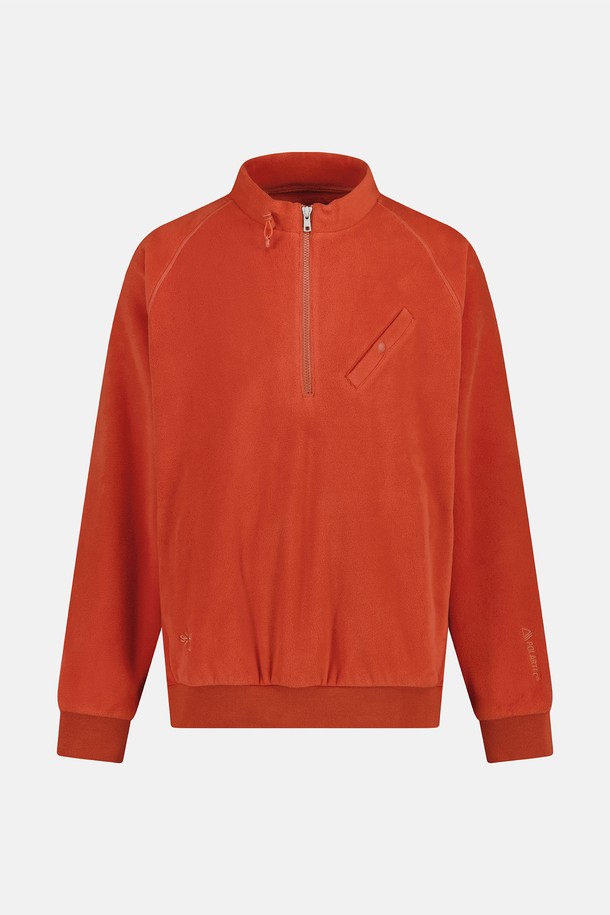 SUNLOVE - 긴팔티셔츠 - Polartec Player Fleece Pullover Orange