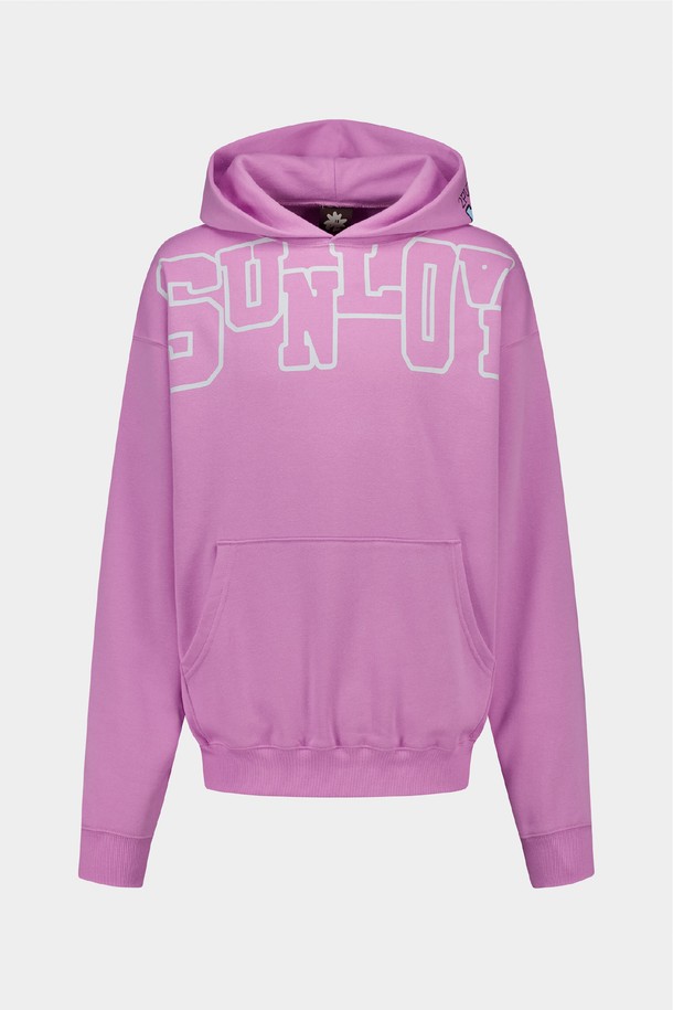 SUNLOVE - 후디 - Stroke Hoodie Pink