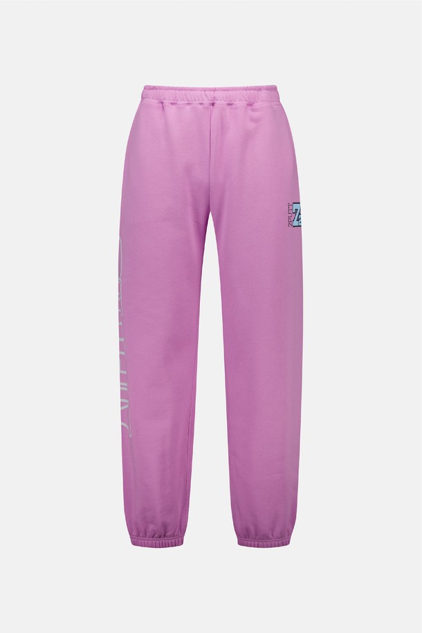 SUNLOVE - 캐주얼팬츠 - Stroke Sweatpants Pink