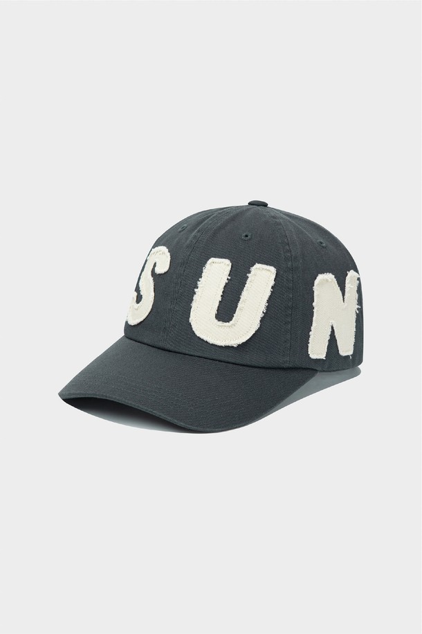 SUNLOVE - 모자 - Cut Off Capital Cap Charcoal