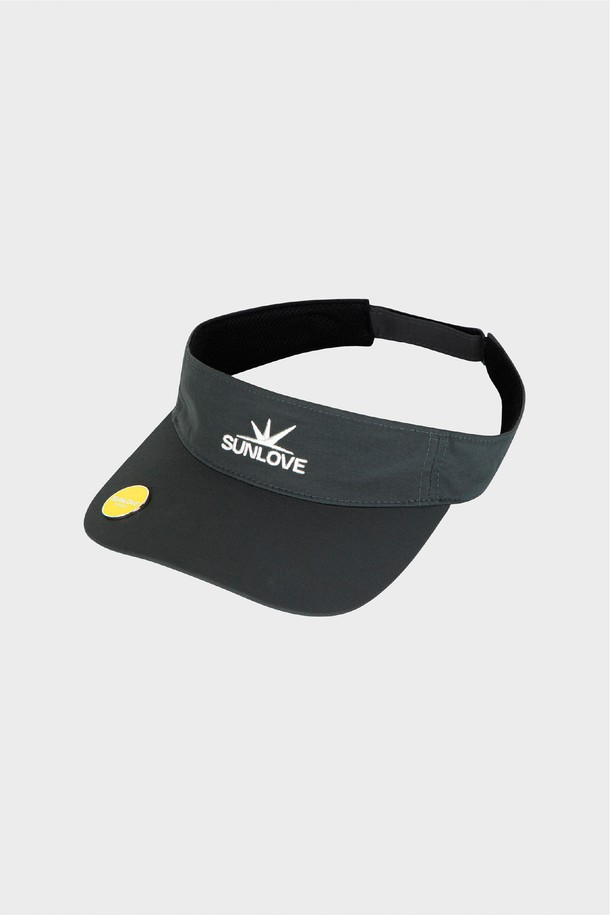 SUNLOVE - 모자 - Field Sun Visor Charcoal