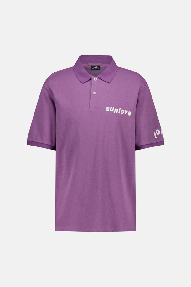 SUNLOVE - 반팔티셔츠 - Tour Polo Pink