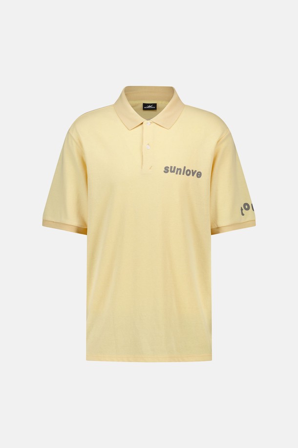 SUNLOVE - 반팔티셔츠 - Tour Polo Yellow