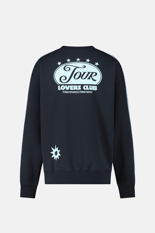 SUNLOVE - 스웨트셔츠 - Team Crewneck Sweatshirt Navy