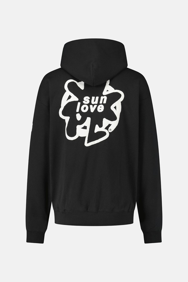 SUNLOVE - 후디 - Tour Brushed Hoodie Black