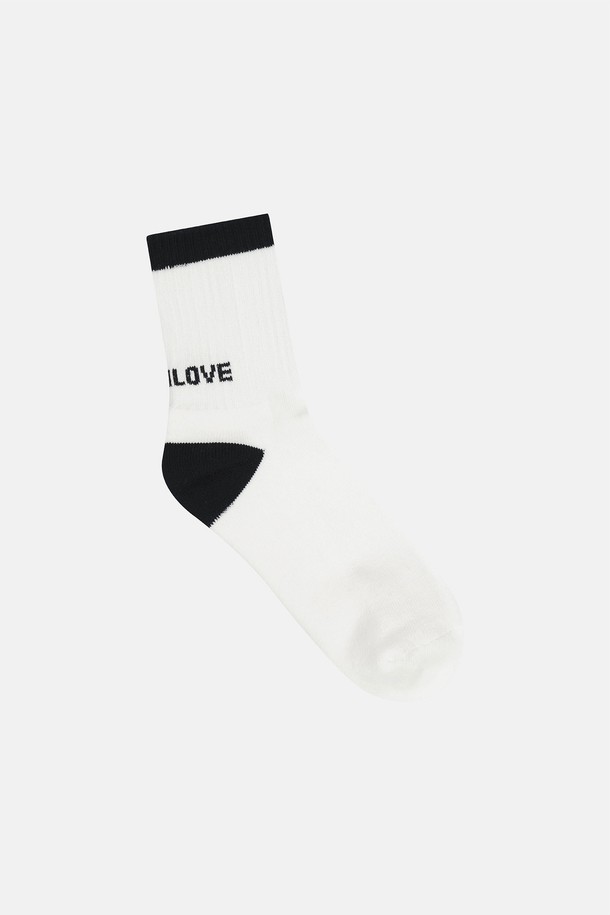 SUNLOVE - 양말 - Essential Socks White