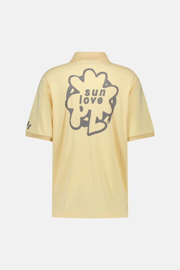 SUNLOVE - 반팔티셔츠 - Tour Polo Yellow