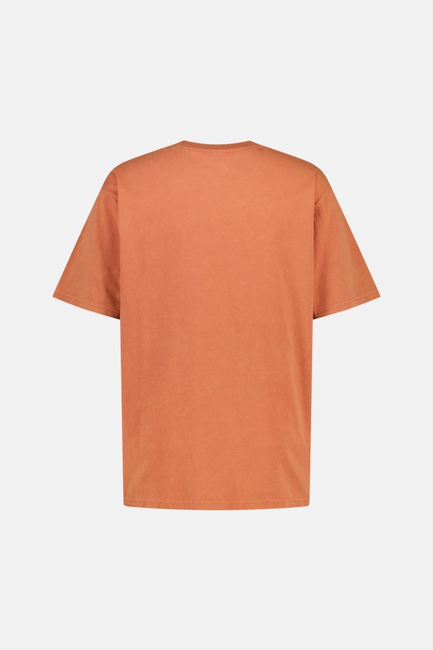 SUNLOVE - 반팔티셔츠 - Faded Tee Orange