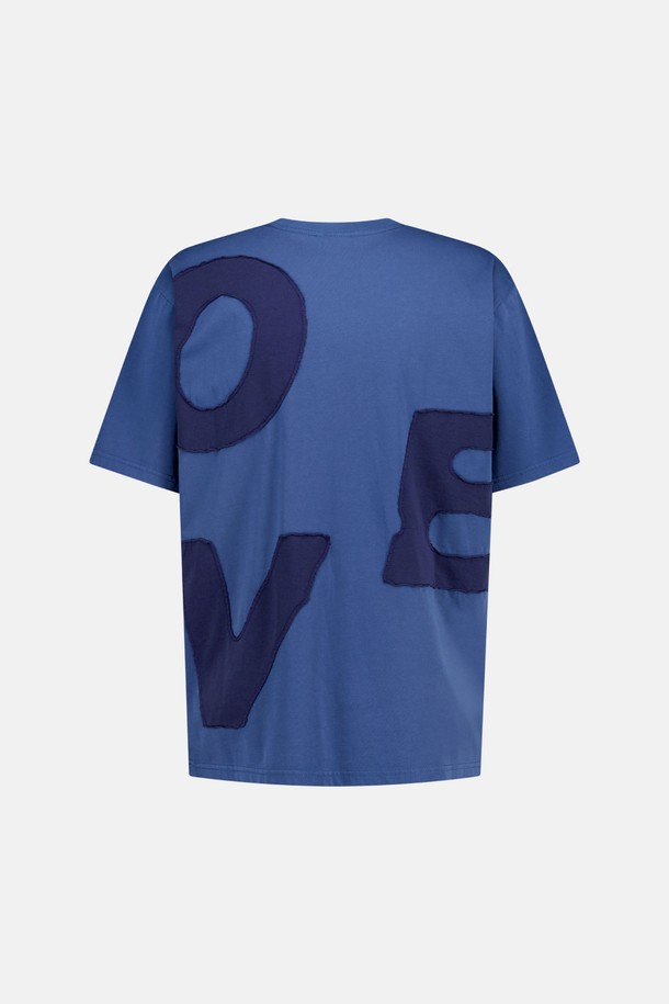 SUNLOVE - 반팔티셔츠 - Capital Tee Blue