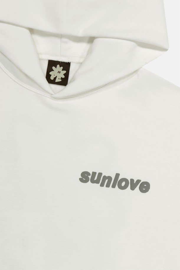 SUNLOVE - 후디 - Tour Brushed Hoodie Ivory