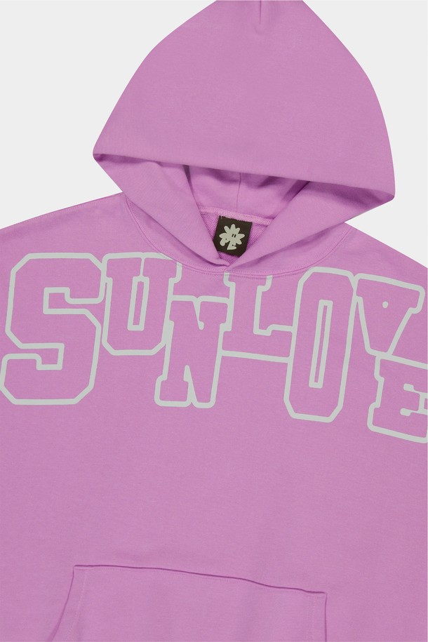 SUNLOVE - 후디 - Stroke Hoodie Pink