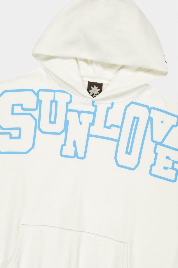 SUNLOVE - 후디 - Stroke Hoodie Ivory