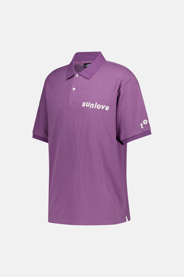 SUNLOVE - 반팔티셔츠 - Tour Polo Pink