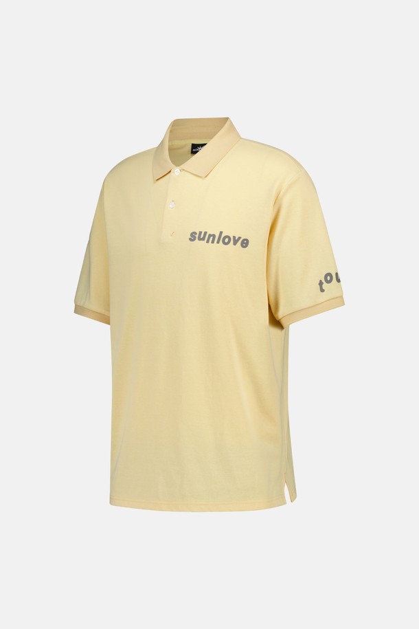 SUNLOVE - 반팔티셔츠 - Tour Polo Yellow