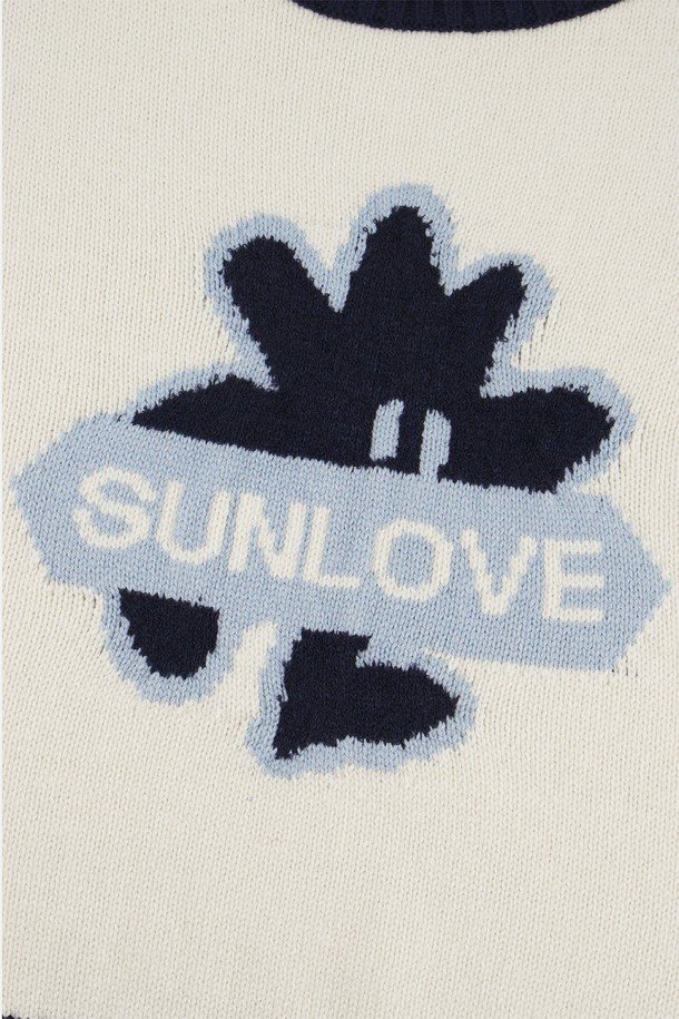 SUNLOVE - 베스트 - W Baby Cali Knit Vest Ivory