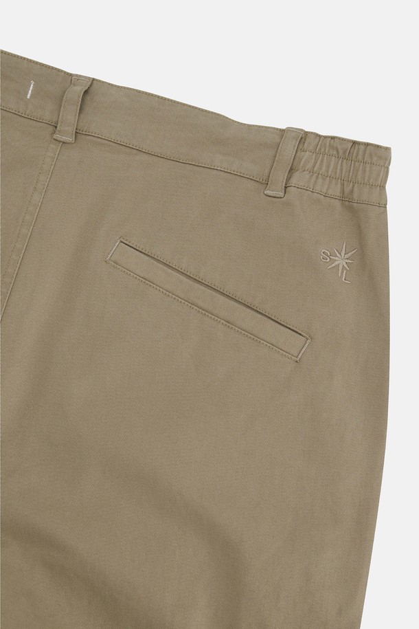 SUNLOVE - 캐주얼팬츠 - Brisbane Moss Right Chino Pants Khaki