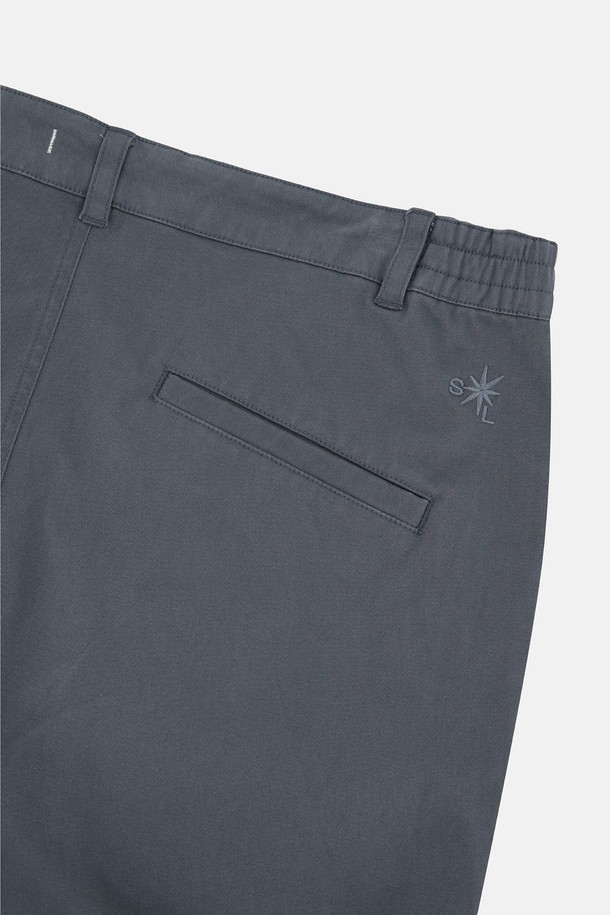 SUNLOVE - 캐주얼팬츠 - Brisbane Moss Right Chino Pants Grey