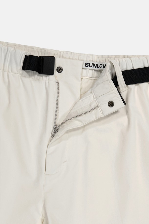 SUNLOVE - 캐주얼팬츠 - Quick Trouser White