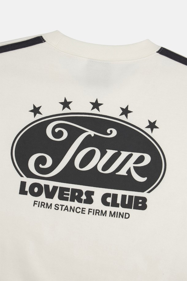 SUNLOVE - 스웨트셔츠 - Team Crewneck Sweatshirt Ivory